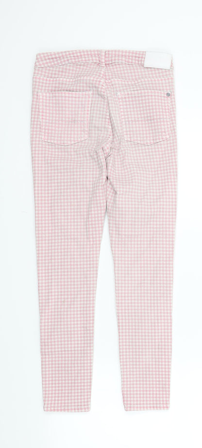 Womens UK Size 8 Jack Wills Slim Fit Skinny Pink Jeans