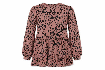 Womens UK Size 6 New Look Pink Tunic Blouse