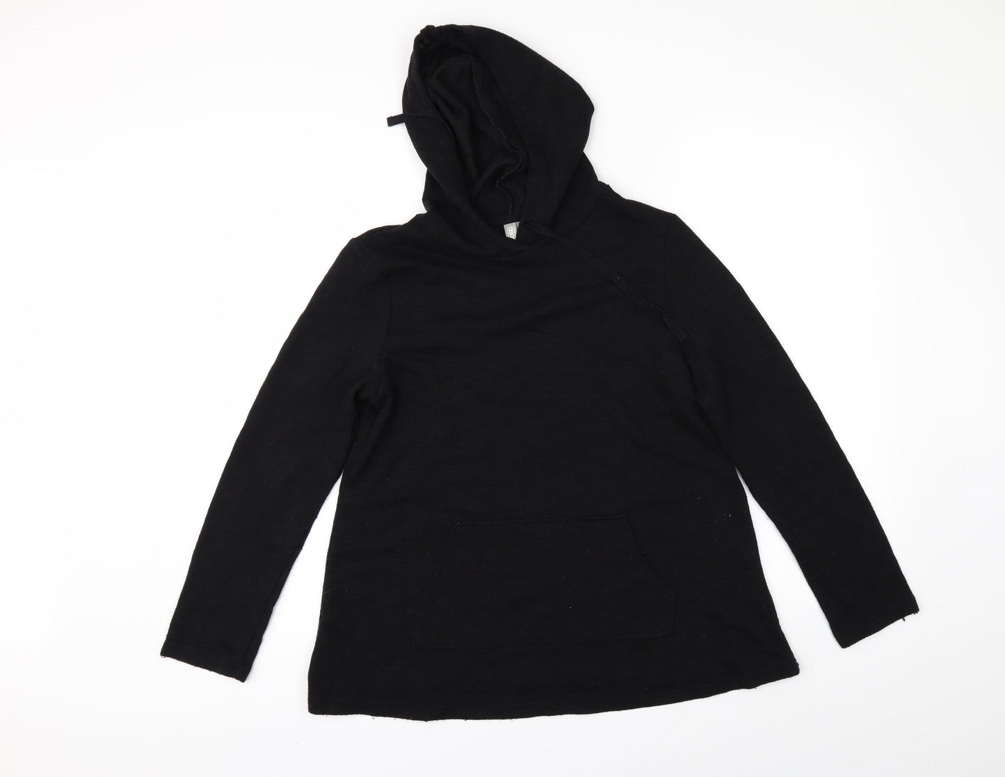 Womens UK Size 6 ASOS Black Pullover Hoodie