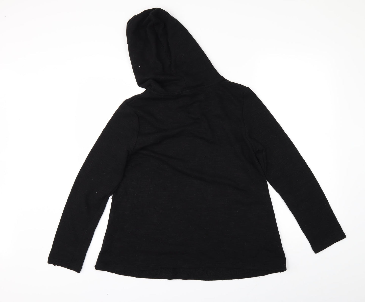 Womens UK Size 6 ASOS Black Pullover Hoodie