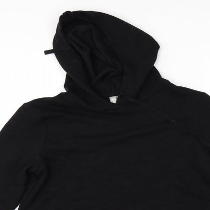 Womens UK Size 6 ASOS Black Pullover Hoodie
