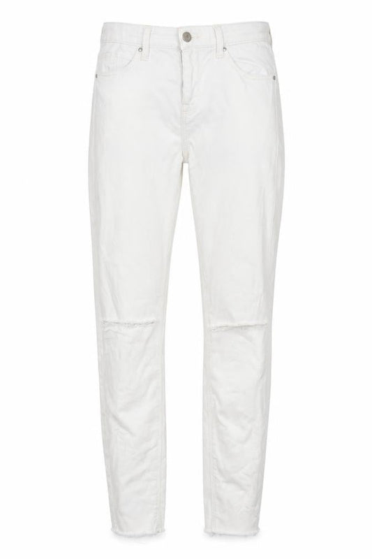 Topshop Womens White  Denim Skinny Jeans Size 25 in L26 in