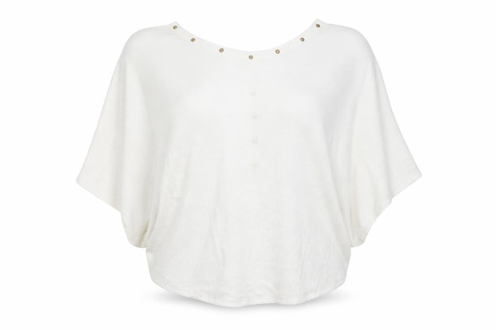 Womens UK Size M Zara White Basic Blouse