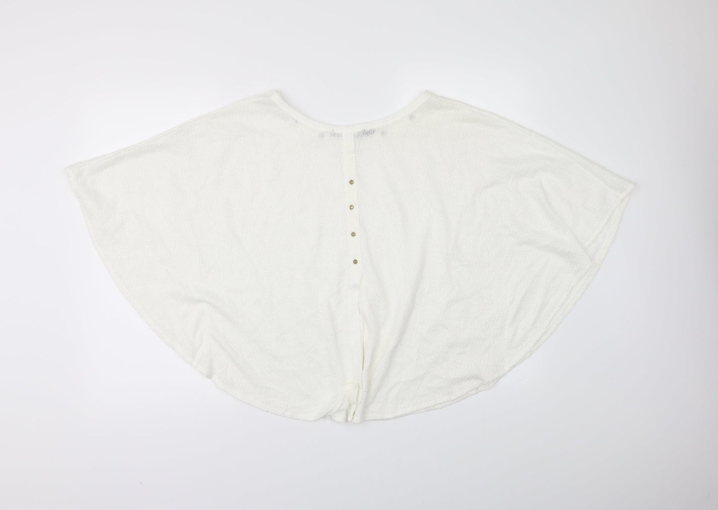 Womens UK Size M Zara White Basic Blouse
