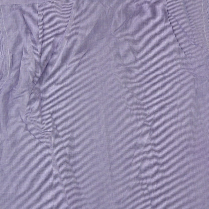 Simon Taylor Mens Beige Check   Button-Up Size 15.5