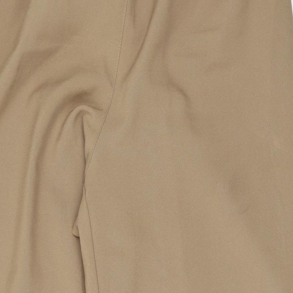 Womens UK Size 22 Preworn Regular Fit  Brown Trousers