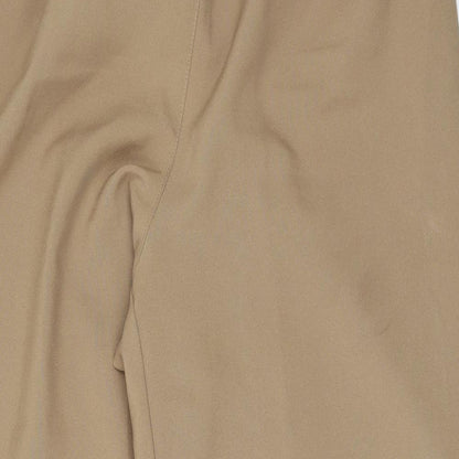 Womens UK Size 22 Preworn Regular Fit  Brown Trousers