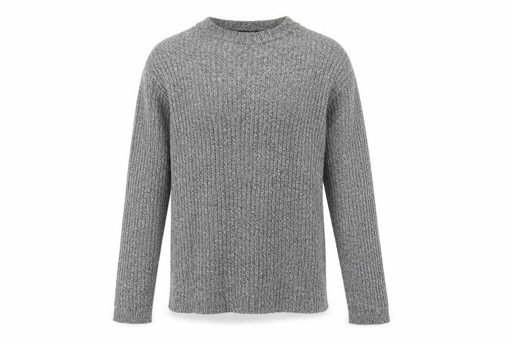 Mens UK Size M New Look Grey Pullover Jumper