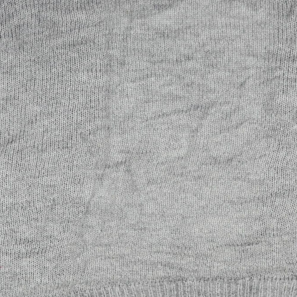H&M Womens Grey   Cardigan Jumper Size S