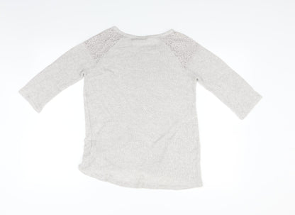 New Look Womens Beige   Pullover Jumper Size 10
