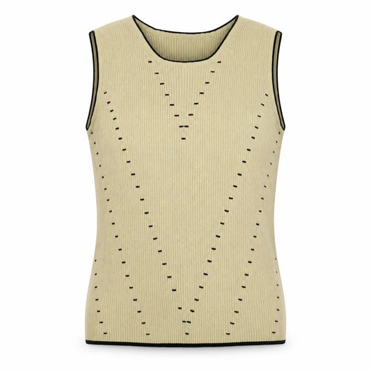 Roman Womens Beige   Vest Jumper Size M