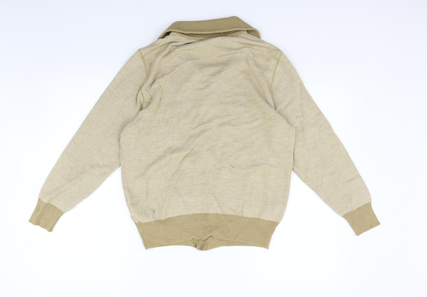 breidhof Womens Beige   Full Zip Jumper Size M