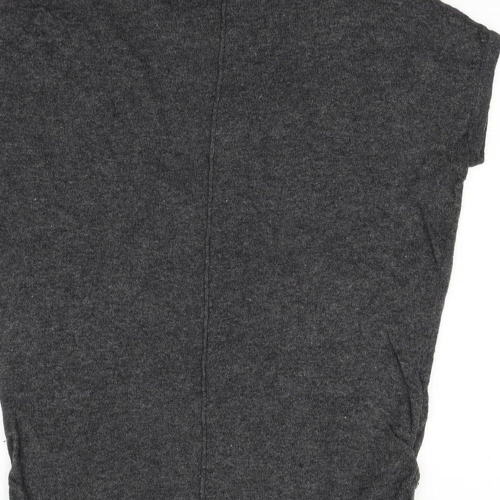 Preworn Womens Grey   Vest Jumper Size M  - bow