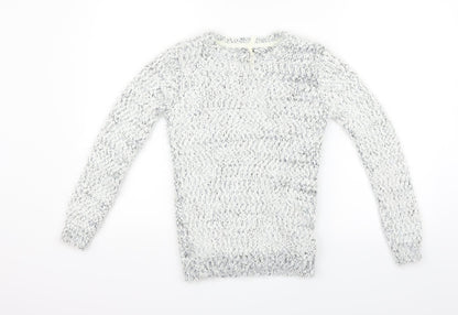YD  Girls Grey   Pullover Jumper Size 10-11 Years