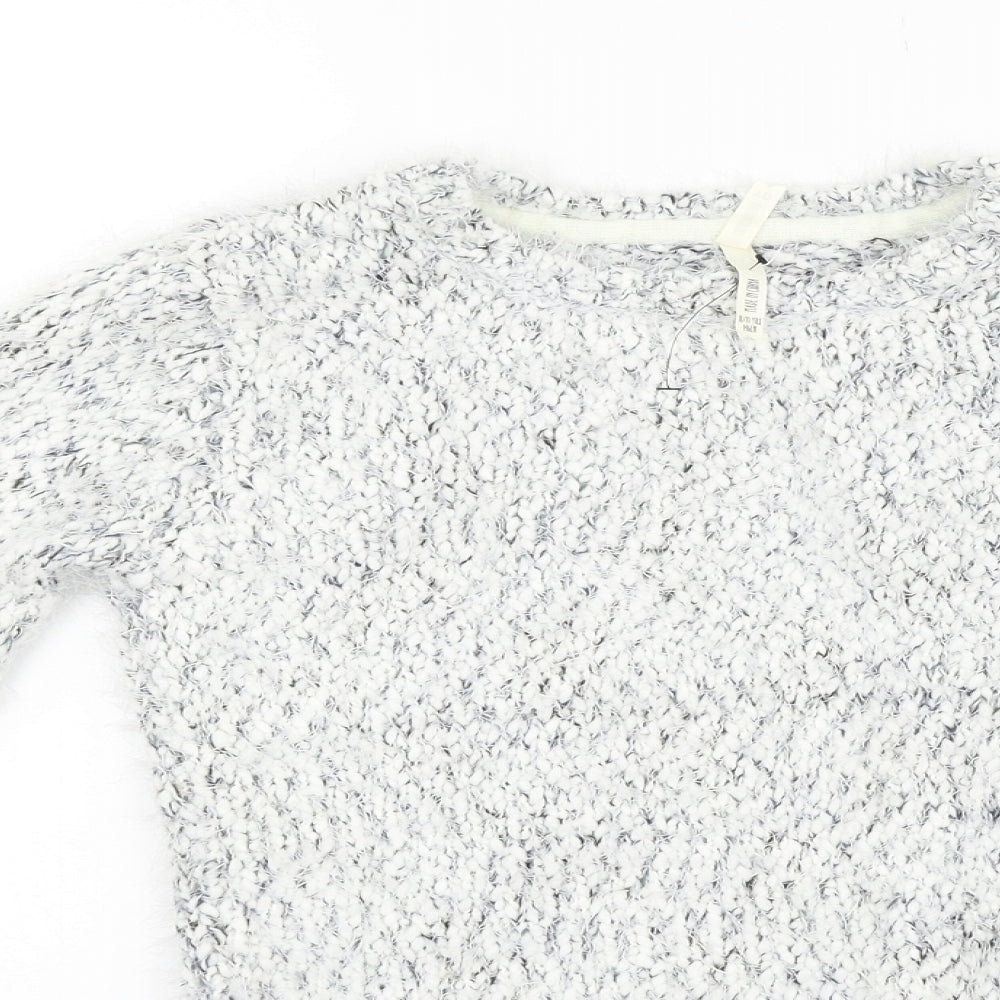 YD  Girls Grey   Pullover Jumper Size 10-11 Years