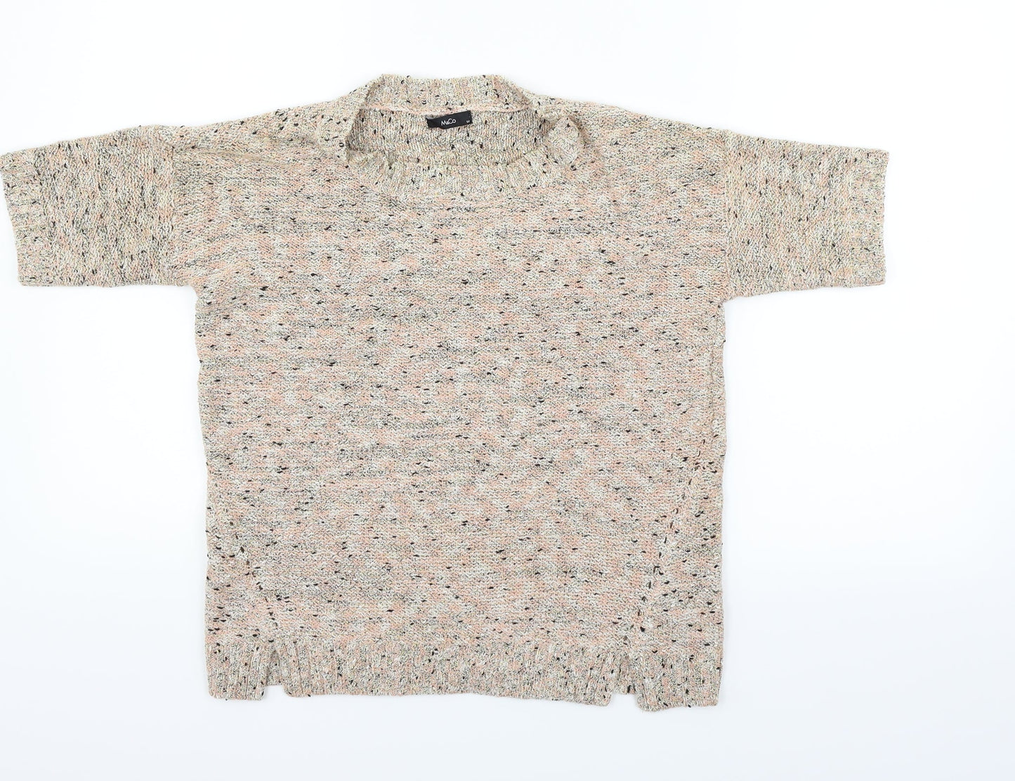 M&Co Womens Beige   Pullover Jumper Size 14
