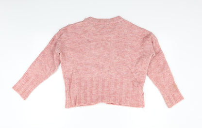 Marks and Spencer Womens Pink   Pullover Jumper Size M