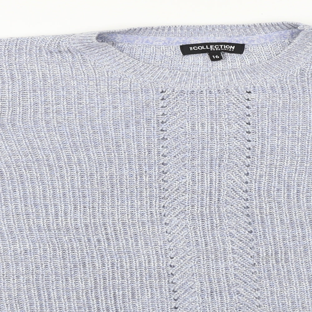 Debenhams  Womens Blue   Pullover Jumper Size 16