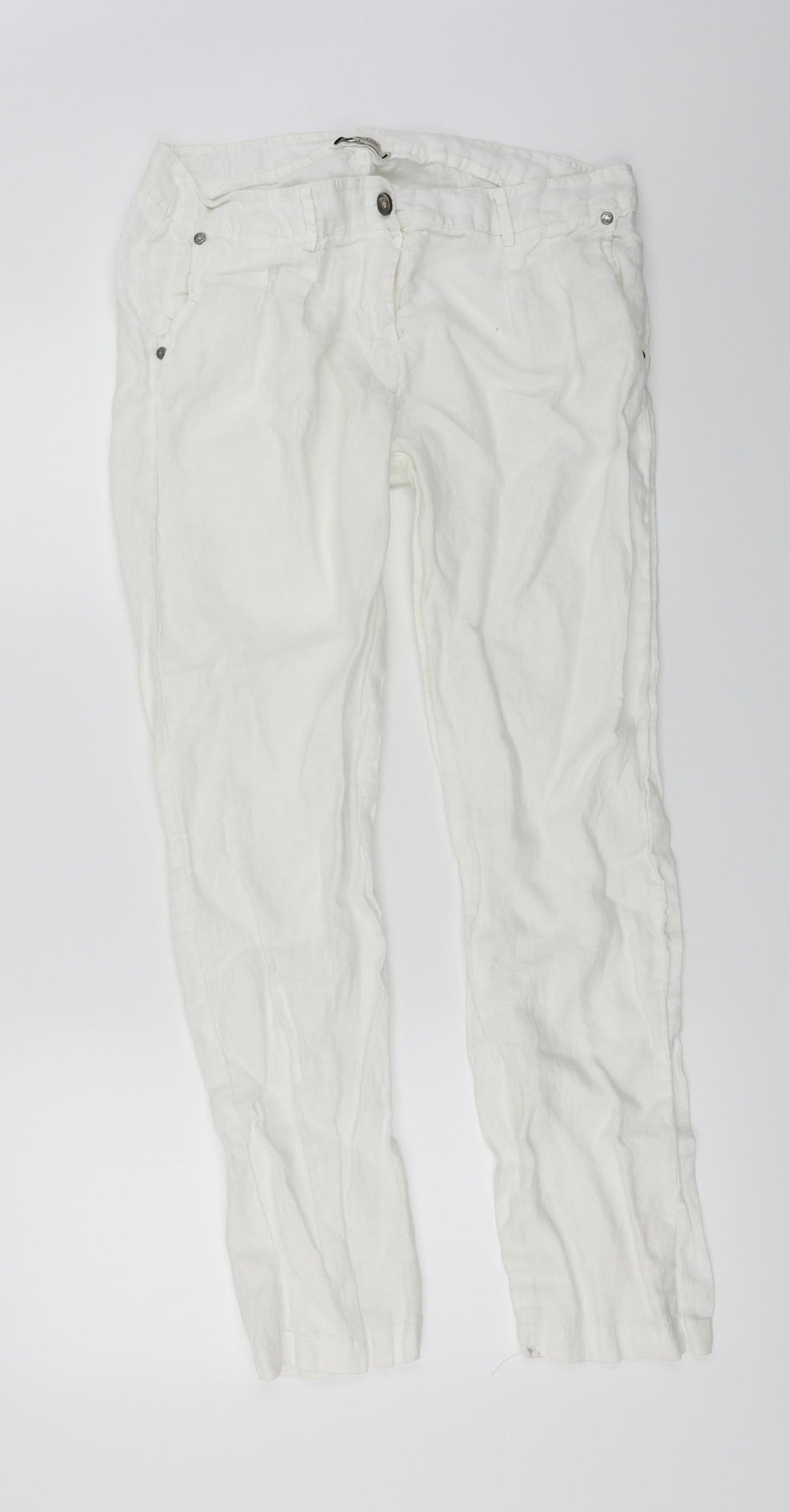 Pako litto  Womens White   Trousers  Size L L26 in
