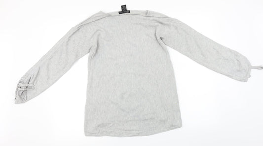 Design History  Womens Grey   Pullover Jumper Size 10