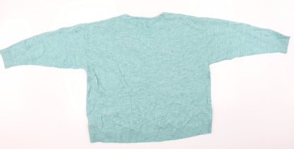 H&M  Womens Blue   Pullover Jumper Size 10