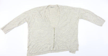 George  Womens Beige   Cardigan Jumper Size 18