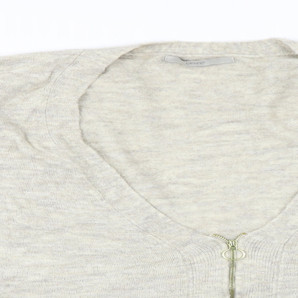 George  Womens Beige   Cardigan Jumper Size 18