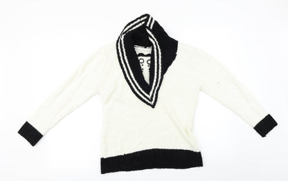 Roman Originals  Womens Ivory   Pullover Jumper Size S