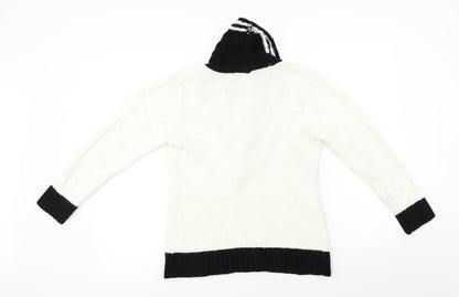 Roman Originals  Womens Ivory   Pullover Jumper Size S