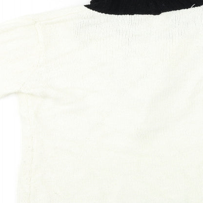 Roman Originals  Womens Ivory   Pullover Jumper Size S