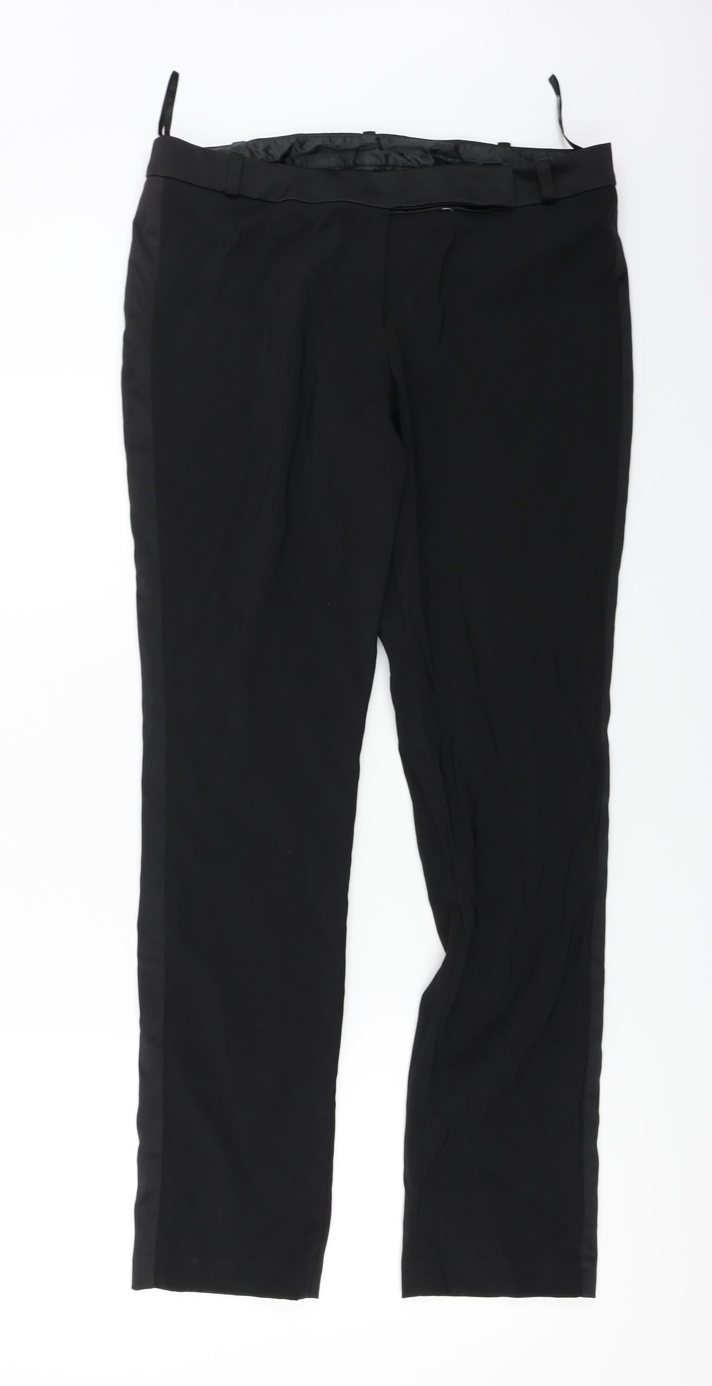Womens UK Size 30 in Bravado Regular Fit  Black Trousers