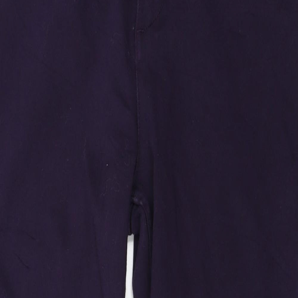 Per Una  Womens Purple   Tapered Jeans Size 28 in L23 in