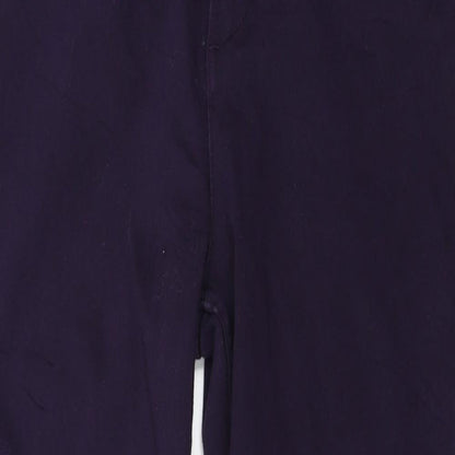 Per Una  Womens Purple   Tapered Jeans Size 28 in L23 in
