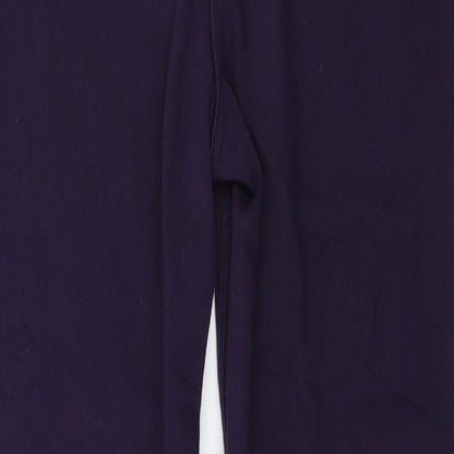 Per Una  Womens Purple   Tapered Jeans Size 28 in L23 in