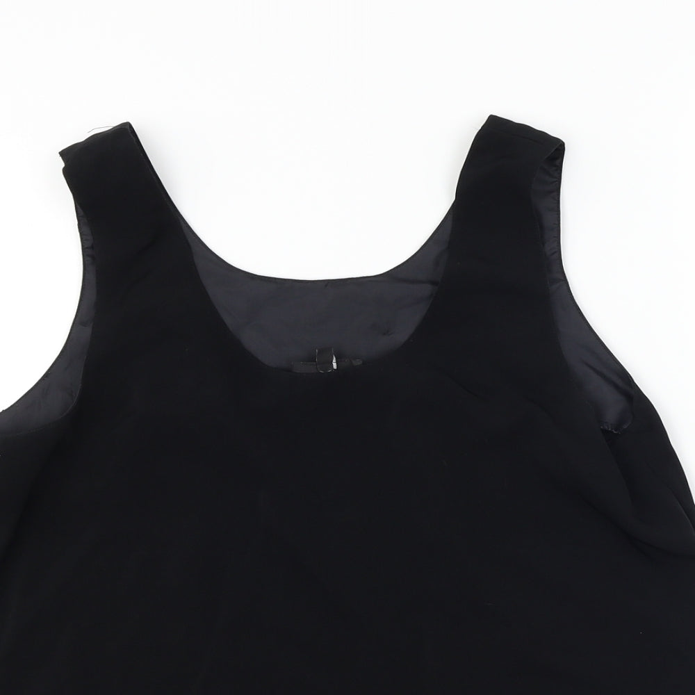 Jamie Oliver  Womens Black   Basic Blouse Size 14