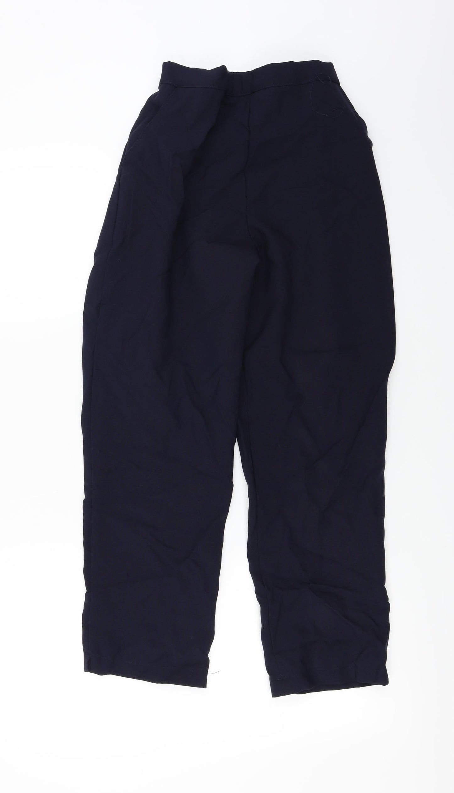 Womens UK Size 10 Preworn Regular Fit  Blue Trousers