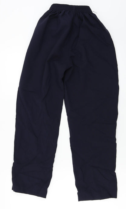 Womens UK Size 10 Preworn Regular Fit  Blue Trousers