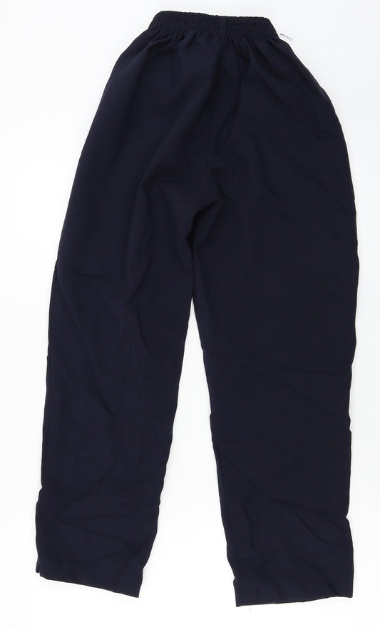 Womens UK Size 10 Preworn Regular Fit  Blue Trousers