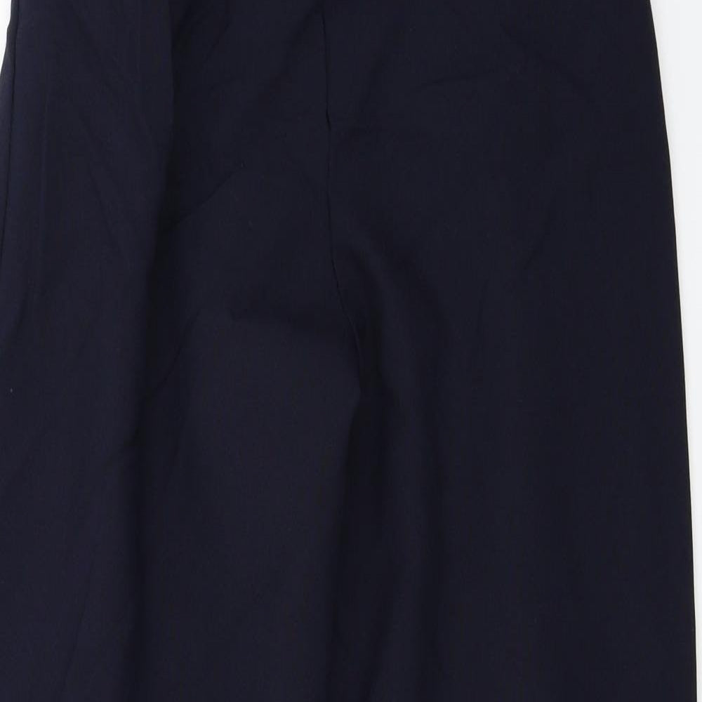 Womens UK Size 10 Preworn Regular Fit  Blue Trousers