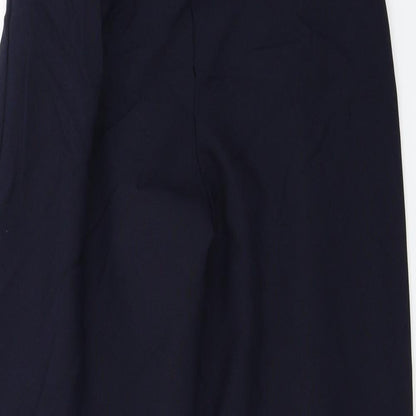 Womens UK Size 10 Preworn Regular Fit  Blue Trousers