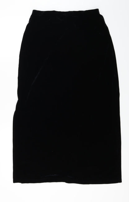 George  Womens Black   A-Line Skirt Size 26 in