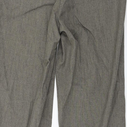 Womens UK Size 16 BM Regular Fit  Beige Trousers