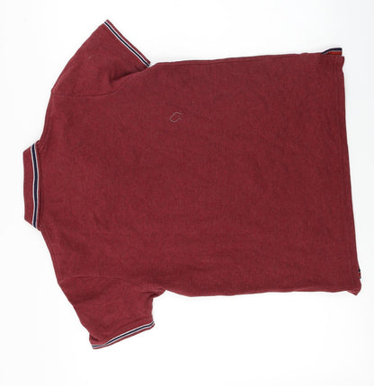 smoke jns Mens Red    Polo Size M