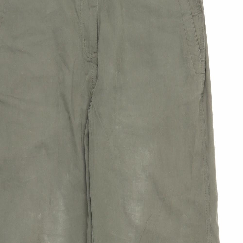 TU Womens Green   Carpenter Trousers Size 14 L29 in - Belt included