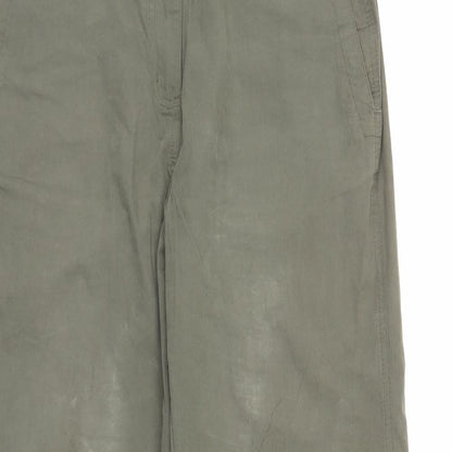 TU Womens Green   Carpenter Trousers Size 14 L29 in - Belt included
