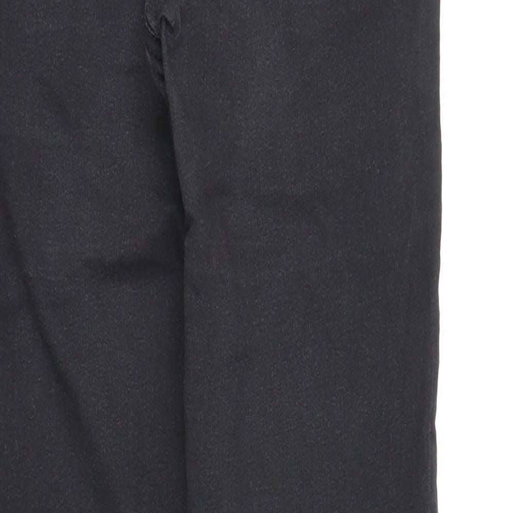 M&S Womens Black  Denim Jegging Jeans Size 8 L26 in