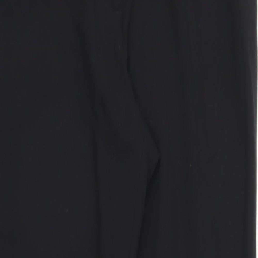 M&S Womens Black   Trousers  Size 14 L29 in