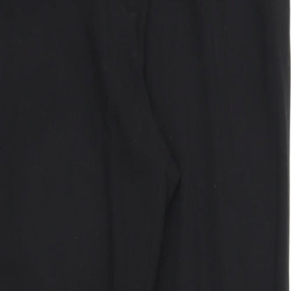 M&S Womens Black   Trousers  Size 14 L29 in