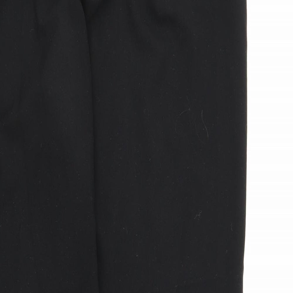 M&S Womens Black   Trousers  Size 14 L29 in