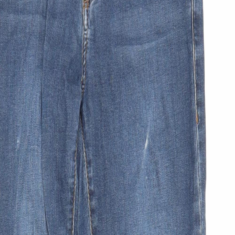 Topshop Womens Blue  Denim Skinny Jeans Size 26 in L26 in
